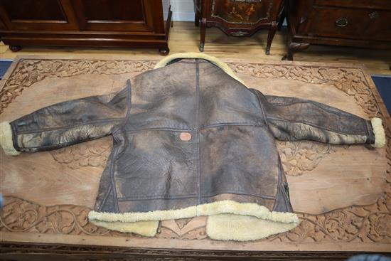 A Vintage Air Force flying jacket